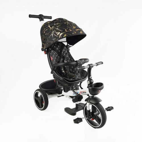 Велосипед 6390 BestTrike Oscar (1) ПОВОРОТНЕ СИДІННЯ, КЕРМО СКЛАДАЄТЬСЯ, КОЛЕСА З ПРОГУМОВАНИМ PU, КОШИК, ТЕЛЕСКОПІЧНА РУЧКА  мініатюра фото 1