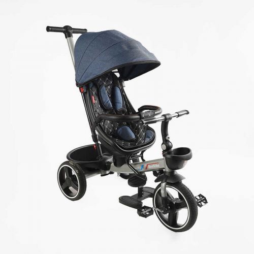 Велосипед 6390 BestTrike Oscar (1) ПОВОРОТНЕ СИДІННЯ, КЕРМО СКЛАДАЄТЬСЯ, КОЛЕСА З ПРОГУМОВАНИМ PU, КОШИК, ТЕЛЕСКОПІЧНА РУЧКА  мініатюра фото 1