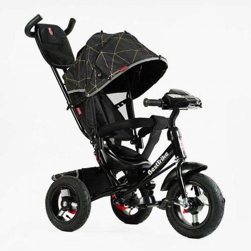 Велосипед 3390 Best Trike (1) НАДУВНІ КОЛЕСА d=29см.  переднє, d = 26см.  задні, ФАРА З USB, пульт  мініатюра фото 1