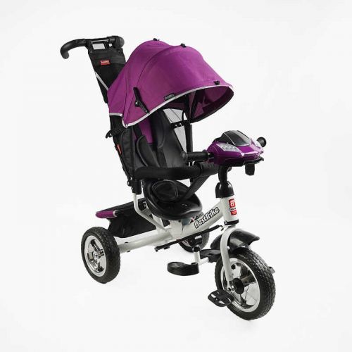 Велосипед 3-х колісний 6588 Best Trike (1) КОЛЕСО ПІНА, d=25см переднє, d=20см задні, фара музична, USB, Bluetooth, в коробці  мініатюра фото 1