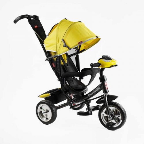 Велосипед 3-х колісний 6588 Best Trike (1) КОЛЕСО ПІНА, d=25см переднє, d=20см задні, фара музична, USB, Bluetooth, в коробці  мініатюра фото 1