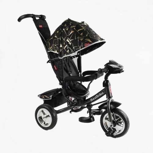 Велосипед 3-х колісний 6588 Best Trike (1) КОЛЕСО ПІНА, d=25см переднє, d=20см задні, фара музична, USB, Bluetooth, в коробці  мініатюра фото 1