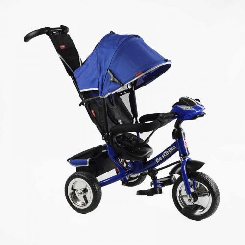 Велосипед 3-х колесный Best Trike (1) КОЛЕСО ПЕНА, d=25см переднее, d=20см задние, фара музыкальная, USB, Bluetooth, в коробке  мініатюра фото 1