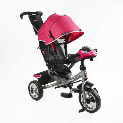 Велосипед 3-х колесный Best Trike (1) КОЛЕСО ПЕНА, d=25см переднее, d=20см задние, фара музыкальная, USB, Bluetooth, в коробке  мініатюра фото 1