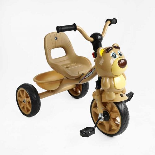 Велосипед 3-х колесный BS-30508 Best Trike (1) колеса EVA переднее 10”, заднее 8”, стальная рама, УКР.  ВЗУЧИВАНИЕ, корзина, в коробке  мініатюра фото 1