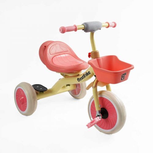 Велосипед 3-х колесный BS-41363 Best Trike (1) колеса EVA переднее 10'', заднее 8'', стальная рама, УКР.  мініатюра фото 1