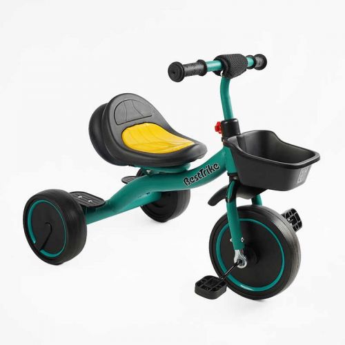 Велосипед 3-х колесный BS-47603 Best Trike (1) колеса EVA переднее 10'', заднее 8'', стальная рама, УКР.  мініатюра фото 1