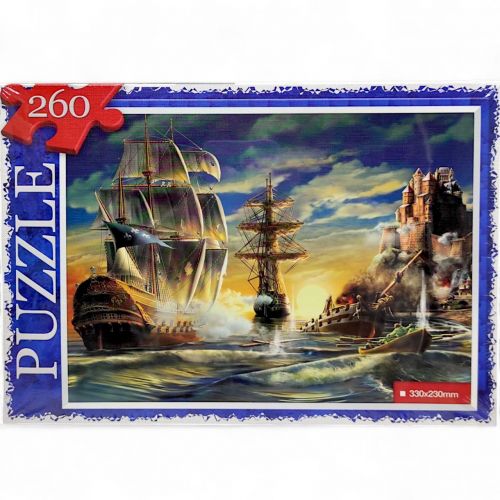 ПАЗЛИ 260 ЕЛЕМЕНТІВ "КОРАБЛІ" мініатюра фото 1 ПАЗЛИ 260 ЕЛЕМЕНТІВ "КОРАБЛІ" мініатюра фото 1