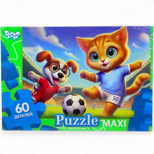 MAXI PUZZLE 60 "ФУТБОЛ" мініатюра фото 1 MAXI PUZZLE 60 "ФУТБОЛ" мініатюра фото 1
