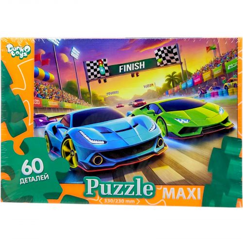 MAXI PUZZLE 60 "ПЕРЕГОНИ" мініатюра фото 1 MAXI PUZZLE 60 "ПЕРЕГОНИ" мініатюра фото 1