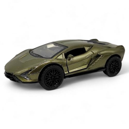 Машинка металева Lamborghini Автопром, інерція, двері, хакі мініатюра фото 1 Машинка металева Lamborghini Автопром, інерція, двері, хакі мініатюра фото 1