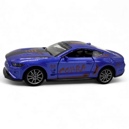 Машина металева "Автопром.  Ford mustang: COBRA", синя  мініатюра фото 1