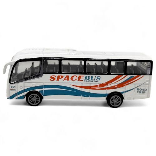 Машинка металева "Автобус" АВТОПРОМ, SPACE BUS (БІЛИЙ) мініатюра фото 1 Машинка металева "Автобус" АВТОПРОМ, SPACE BUS (БІЛИЙ) мініатюра фото 1