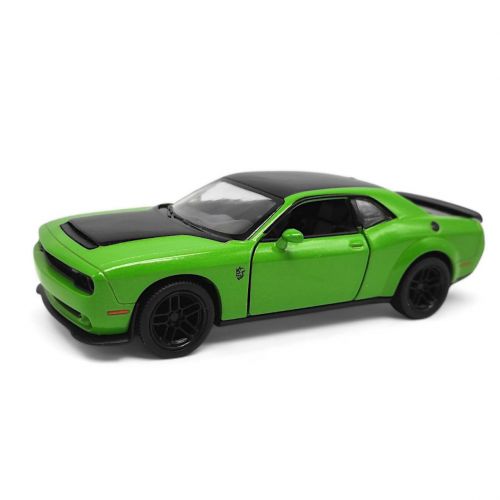 Машинка металева "KINSMART DODGE CHALLENGER SRT-DEMON" (ЗЕЛЕНА) мініатюра фото 1 Машинка металева "KINSMART DODGE CHALLENGER SRT-DEMON" (ЗЕЛЕНА) мініатюра фото 1