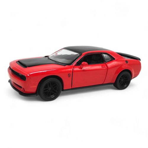 Машинка металева "KINSMART DODGE CHALLENGER SRT-DEMON" (ЧЕРВОНА) мініатюра фото 1 Машинка металева "KINSMART DODGE CHALLENGER SRT-DEMON" (ЧЕРВОНА) мініатюра фото 1