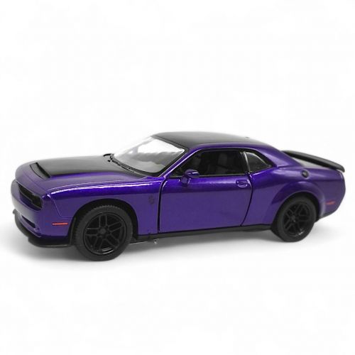Машинка металева "KINSMART DODGE CHALLENGER SRT-DEMON" (ФІОЛЕТОВА) мініатюра фото 1 Машинка металева "KINSMART DODGE CHALLENGER SRT-DEMON" (ФІОЛЕТОВА) мініатюра фото 1