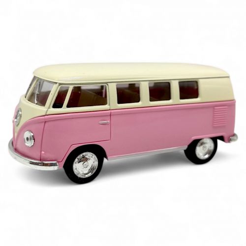 Машинка металева "Автобус VOLKSWAGEN CLASSICAL BUS" (РОЖЕВИЙ) мініатюра фото 1 Машинка металева "Автобус VOLKSWAGEN CLASSICAL BUS" (РОЖЕВИЙ) мініатюра фото 1