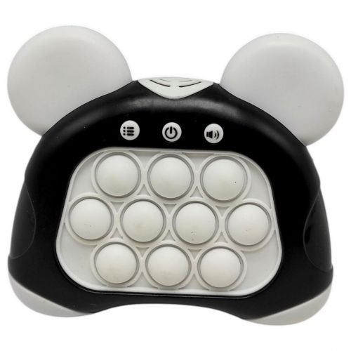 Електронна гра "Finger Press Pop-It Console" чорно-біла мініатюра фото 1 Електронна гра "Finger Press Pop-It Console" чорно-біла мініатюра фото 1