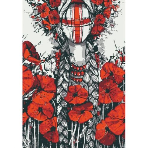 Картина за номерами "Берегиня" 28x40 см мініатюра фото 1 Картина за номерами "Берегиня" 28x40 см мініатюра фото 1