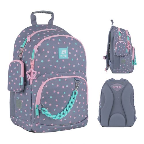 Рюкзак Kite Education 585 Kawaii Stars мініатюра фото 1 Рюкзак Kite Education 585 Kawaii Stars мініатюра фото 1
