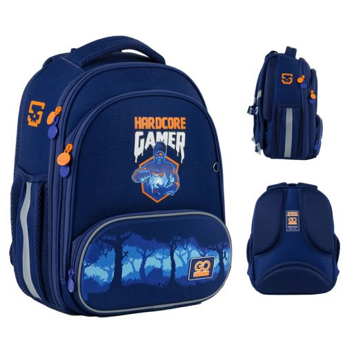 Рюкзак GoPack Education каркасний 597M-5 Game On  мініатюра фото 1