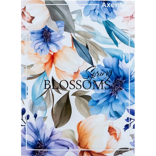 Зошит для записів А4 96 арк. , кліт. , Spring Blossoms  мініатюра фото 1