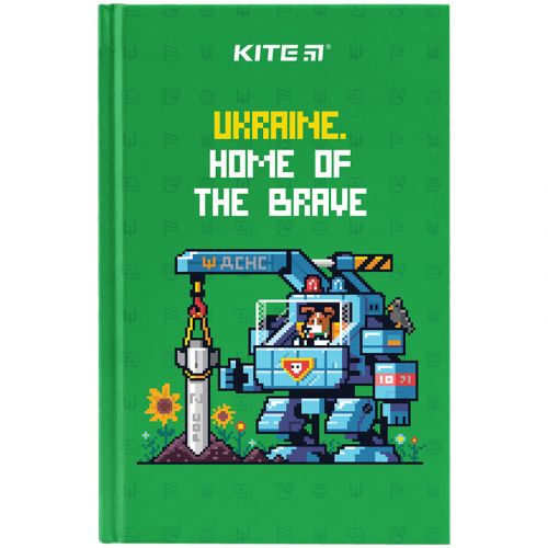 Книга записна тверда обкл. А6, 80арк. кл. UA-4 мініатюра фото 1 Книга записна тверда обкл. А6, 80арк. кл. UA-4 мініатюра фото 1