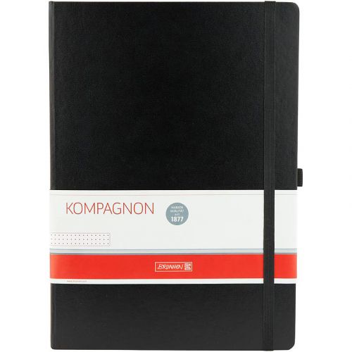 Книга записна Компаньйон чорн. А4 крапка мініатюра фото 1 Книга записна Компаньйон чорн. А4 крапка мініатюра фото 1