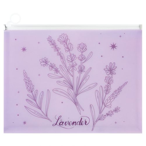 Папка на блискавці zip-lock А4+ Lavender-2 мініатюра фото 1 Папка на блискавці zip-lock А4+ Lavender-2 мініатюра фото 1