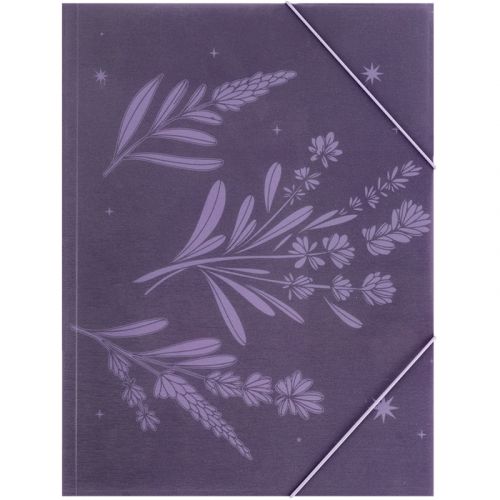 Папка на гумках А4+ Lavender-1 мініатюра фото 1 Папка на гумках А4+ Lavender-1 мініатюра фото 1
