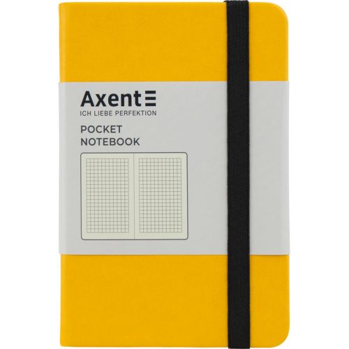 Книга записна Partner, 95*140, 96арк, кліт, жовта мініатюра фото 1 Книга записна Partner, 95*140, 96арк, кліт, жовта мініатюра фото 1