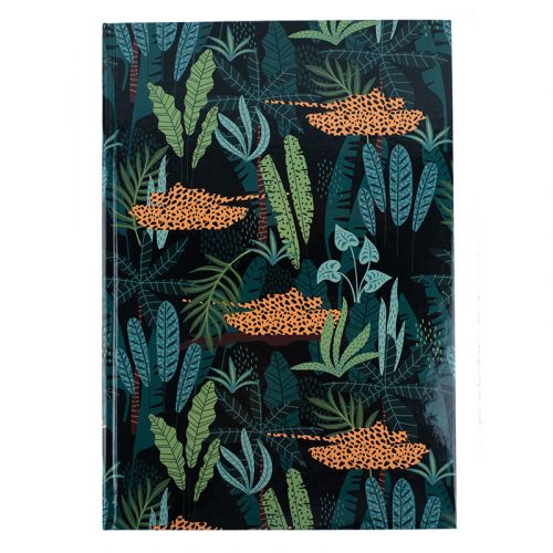 Книга записна А4, 96арк. , кліт. , Leopard, зелена мініатюра фото 1 Книга записна А4, 96арк. , кліт. , Leopard, зелена мініатюра фото 1