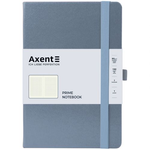 Книга записна Partner Prime, 145*210, 96арк, кліт, сіра мініатюра фото 1 Книга записна Partner Prime, 145*210, 96арк, кліт, сіра мініатюра фото 1