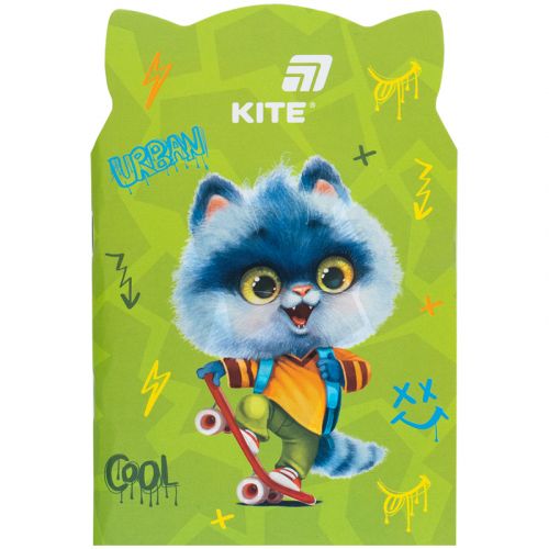 Блокнот м'яка обк. , 48 арк. , Skate cat мініатюра фото 1 Блокнот м'яка обк. , 48 арк. , Skate cat мініатюра фото 1