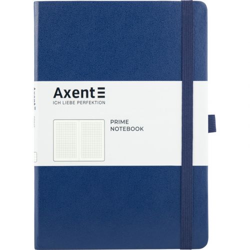 Книга записна Partner Prime, 145*210, 96арк, кліт, синя  мініатюра фото 1