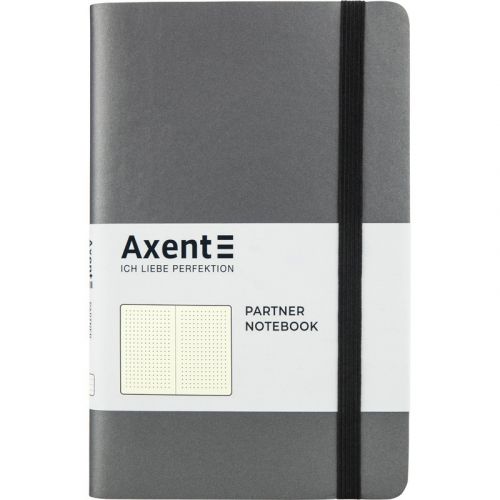 Книга записна Partner Soft, 125*195, 96арк, крап, сіра мініатюра фото 1 Книга записна Partner Soft, 125*195, 96арк, крап, сіра мініатюра фото 1