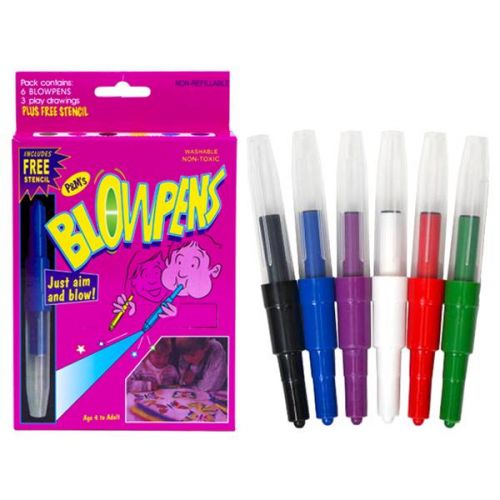 Фломастер 6 кольорів "Blowpens" мініатюра фото 1 Фломастер 6 кольорів "Blowpens" мініатюра фото 1