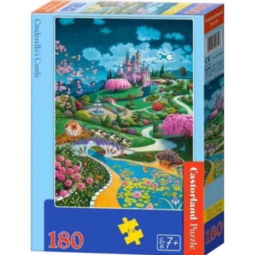 Пазли "Замок Попелюшки" 180 елементів  мініатюра фото 1