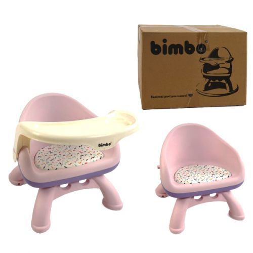 Стілець "Bimbo", розмір зі столиком: 45х37х38 см, м’яка сидушка, в коробці  мініатюра фото 1