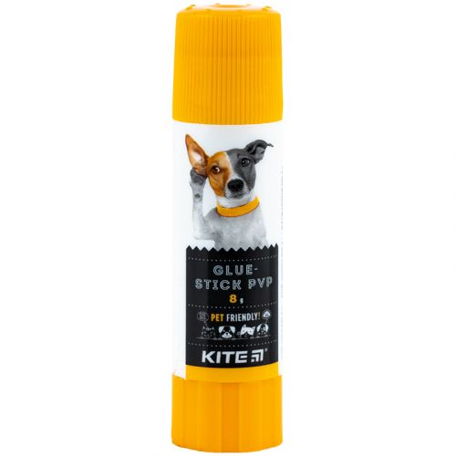 Клей-олівець PVP, 8 г з індикатором Kite Dogs  мініатюра фото 1