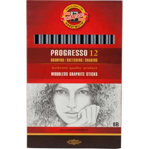 Олівець бездеревний Progresso, 8B  мініатюра фото 1