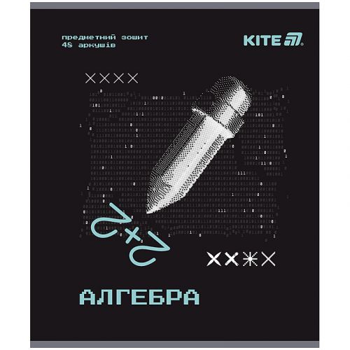 Зошит предметн. 48 арк. , кл. , гібр лак+УФ, Techno, алгебра мініатюра фото 1 Зошит предметн. 48 арк. , кл. , гібр лак+УФ, Techno, алгебра мініатюра фото 1