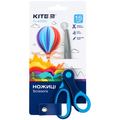 Ножиці  дитячі, 15см Kite Classic  мініатюра фото 1