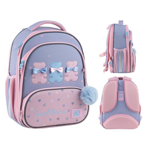Рюкзак GoPack Education каркасний 597M-2 Lovely Bears мініатюра фото 1 Рюкзак GoPack Education каркасний 597M-2 Lovely Bears мініатюра фото 1