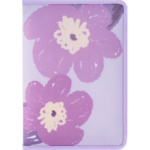 Папка об'ємна на блискавці А4+ Lavender-3  мініатюра фото 1