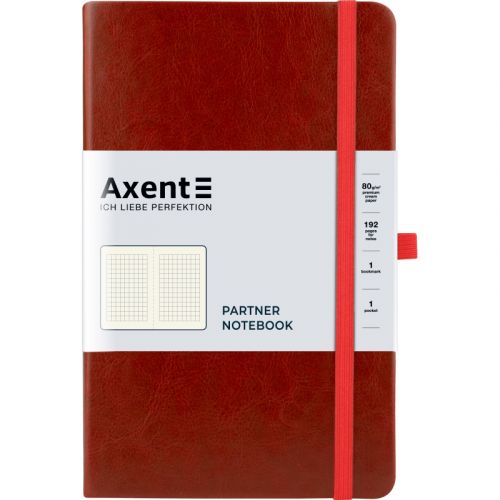 Книга записна Partner Lux, 125*195, 96арк, кл, бор  мініатюра фото 1