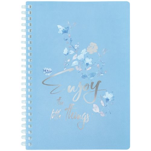 Блокнот на спіралі пласт. обкл. , А5, 80 арк. , кл Flower Sym 2 мініатюра фото 1 Блокнот на спіралі пласт. обкл. , А5, 80 арк. , кл Flower Sym 2 мініатюра фото 1