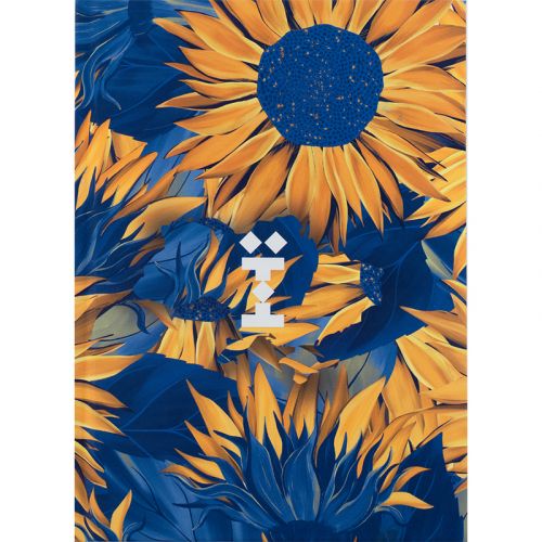Книга записна тверда обкл.  А5, 96 арк. , кліт. , UA Ї  мініатюра фото 1