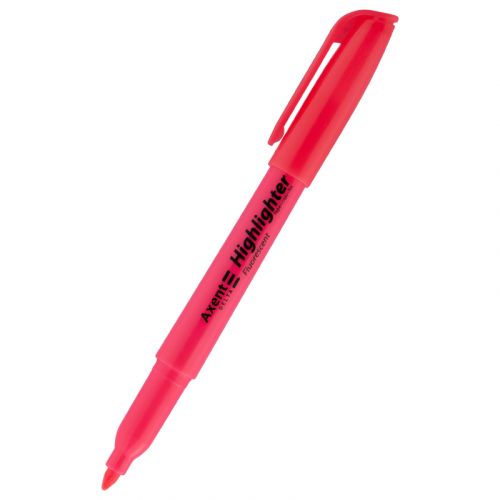 Маркер Highlighter D2503, 2-4 мм клиноп.  рожевий  мініатюра фото 1