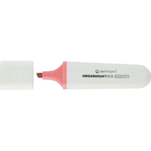 Маркер Highlighter Style 6252/12 1-4,6 мм клин.  пастел. рожев  мініатюра фото 1
